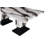 White/Black Dining Table Set