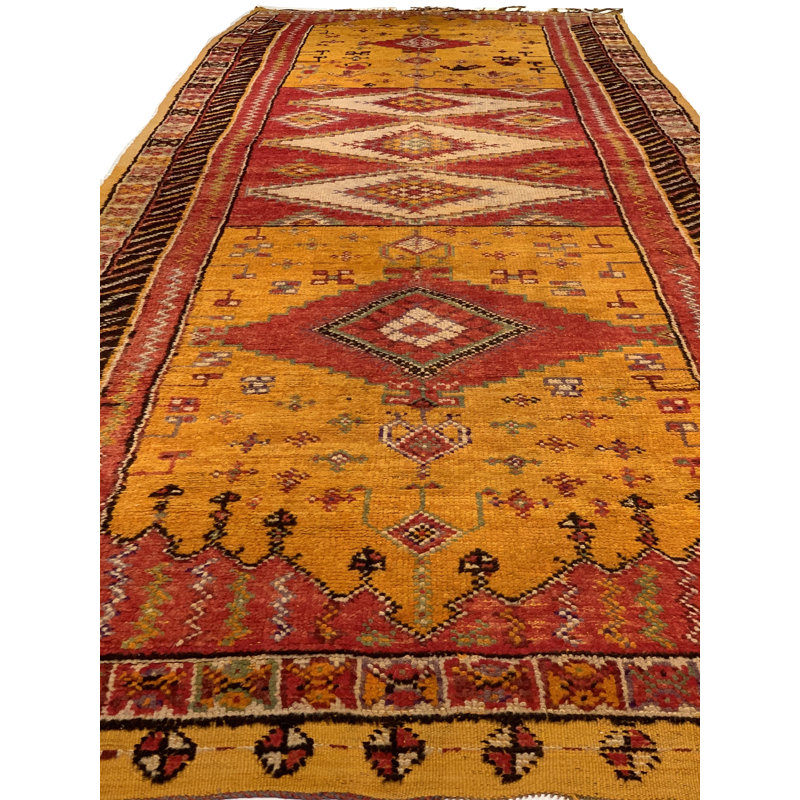 Moroccan One-of-a-Kind 4' X 10'11" Area Rug