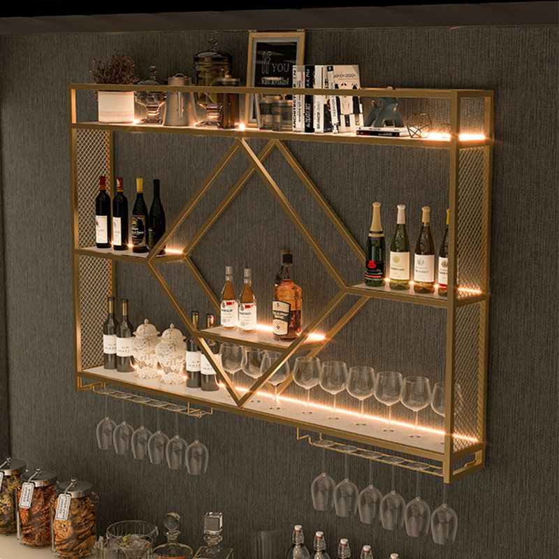 Araliya, Gold, 31.4" H x 39.3" W x 5.8" D