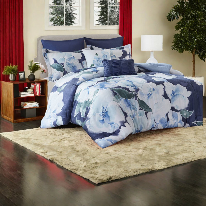 Ensemble de literie pour grand lit confortable, conception luxueuse en coton pour la maison