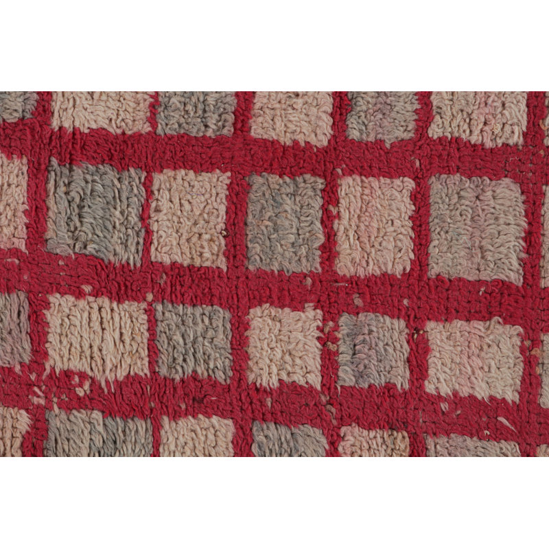 One-of-a-Kind Rectangle 4'2"x7'4" Hand Knotted Area Rug