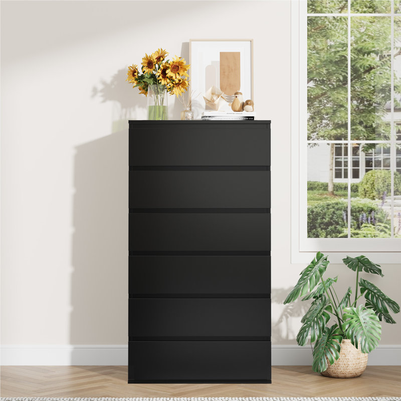 Commode l 6,6 po Kristiarn, Noir