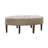 Martin Button Tufted Oval Cocktail Ottoman-265833271