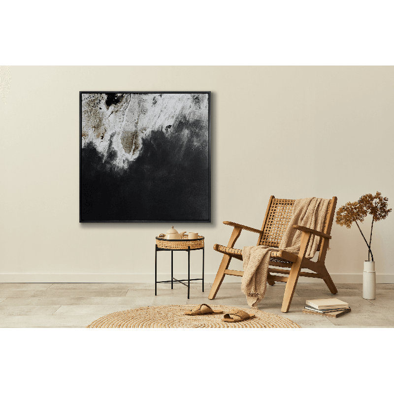 Skyfall On Giclee Canvas Hand Embellished Art, 30" H x 30" W x 1.5" D, Wrapped Canvas