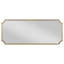 Cleopatra Rectangle Metal Beveled Mirror
