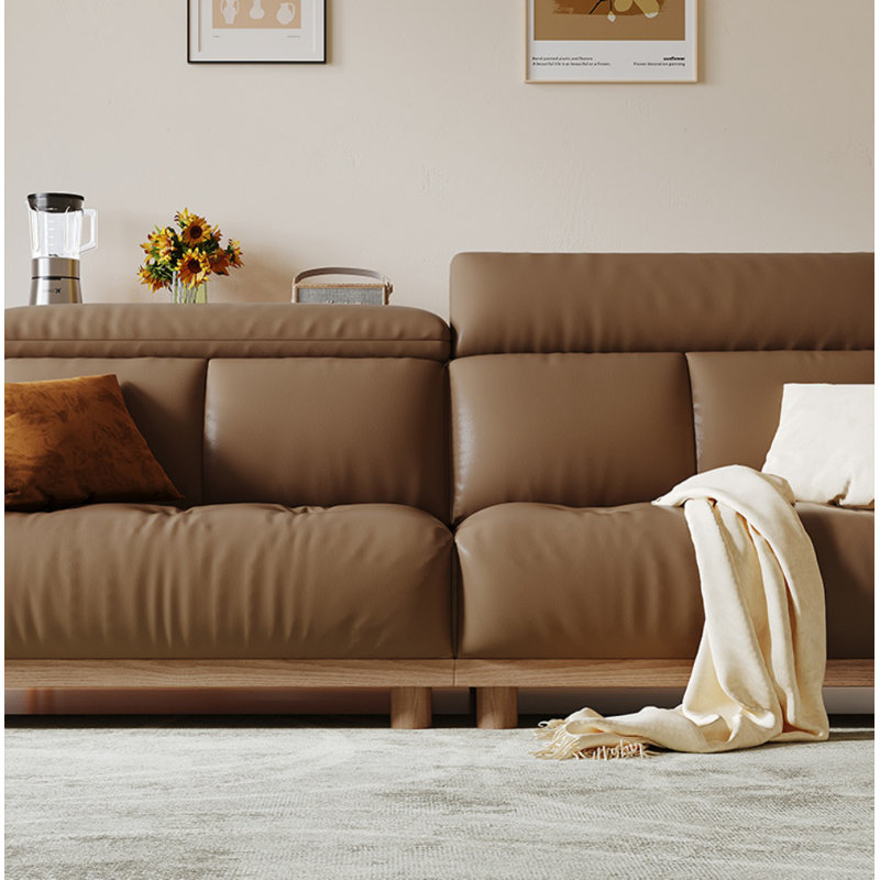 Canapé Minimalist Creative, Brun, H 37,8 po x l 110,24 po x P 39,37 po