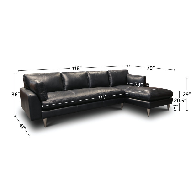 Skyline Chaise Sectional, Right Hand Facing