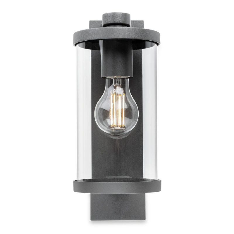 Graphite 29cm H Outdoor Sconce