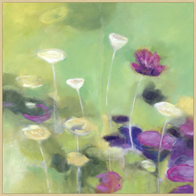 Waterlily Garden Print by Lillian August