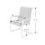 Ensemble de 2 fauteuils de salle à manger C-Spring Motion-1148233257