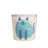 3 Sprouts - Canvas Storage Bin - Laundry and Toy Basket for Baby and Kids - Cat