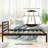 Wood Slat Bed