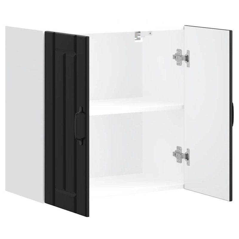 Kitchen Standard Wall Cabinet, Black
