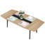 Metal Base Dining Table