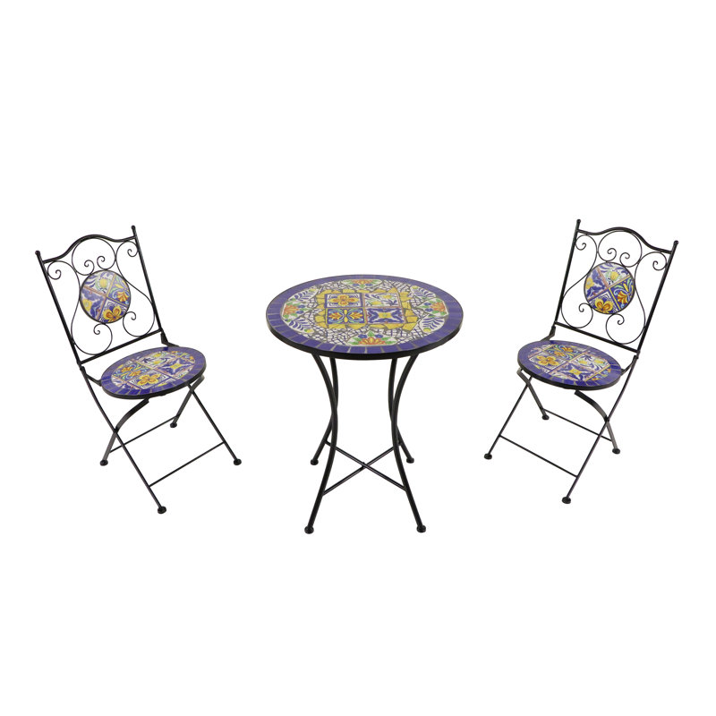 Andrejka Patio Dining Set with Round Table