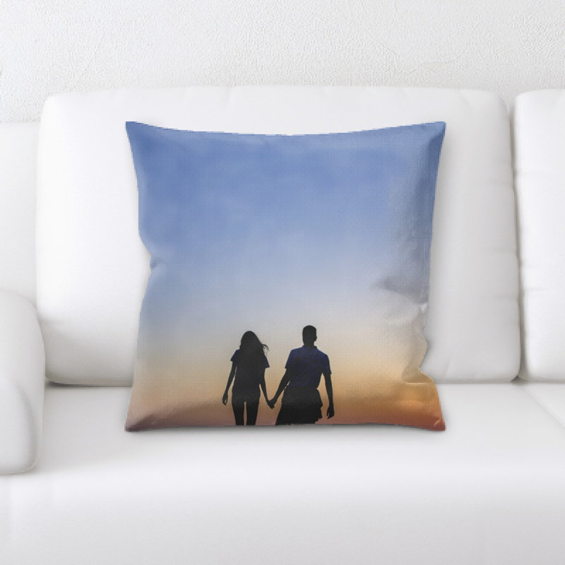 Coussin décoratif couple