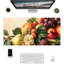 Tapis de souris Pomme Fruits, tapis de bureau étendu, décor de bureau de Noël, 11,8 x 27,56 pouces