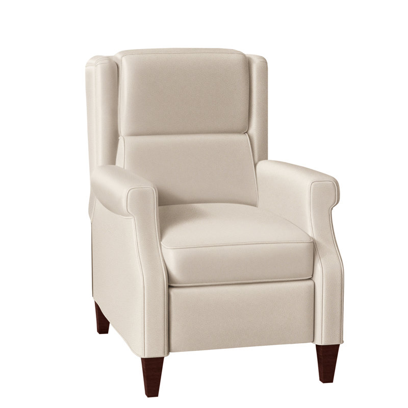 Gallaway Recliner, Corinthian Cherry Genuine Leather, Mahogany, Manual