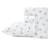 Sketchy 200 Thread Count Floral 100% Cotton Percale Sheet Set
