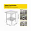 Stainless Steel Top End Table