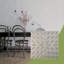 Panneau mural décoratif 3D Blaze 19 5/8 po x H 19 5/8 po EnduraWall, métallique (couvre 2,67 pieds carrés)-123529239