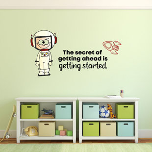 Text & Numbers Wall Decal