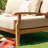 Sawyer 78'' Teak Outdoor Patio Sofa