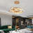 Alliber 1-Light Modern Square/Rectangle LED Chandelier with Aluminum Frame-1969294578-1902609489