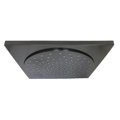 Kingston Brass Claremont 12-Inch Square Raindrop ABS Shower Head