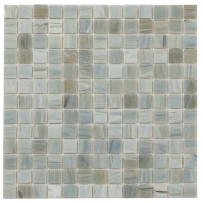 Celestial 0.8" x 0.8" Glass Grid Mosaic Wall & Floor Tile 
