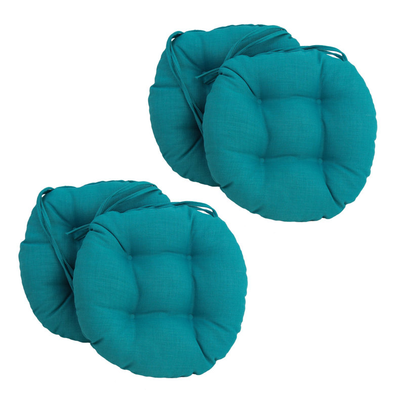 Housse de coussin d'intérieur/d'extérieur, Bleu aqua