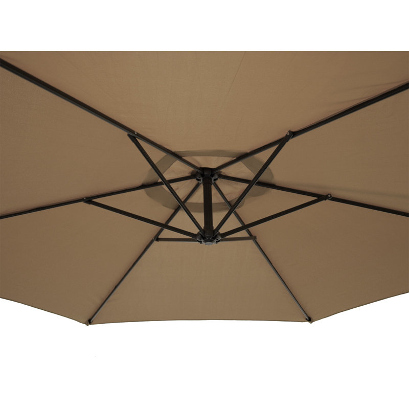 300cm Cantilever Parasol, Taupe