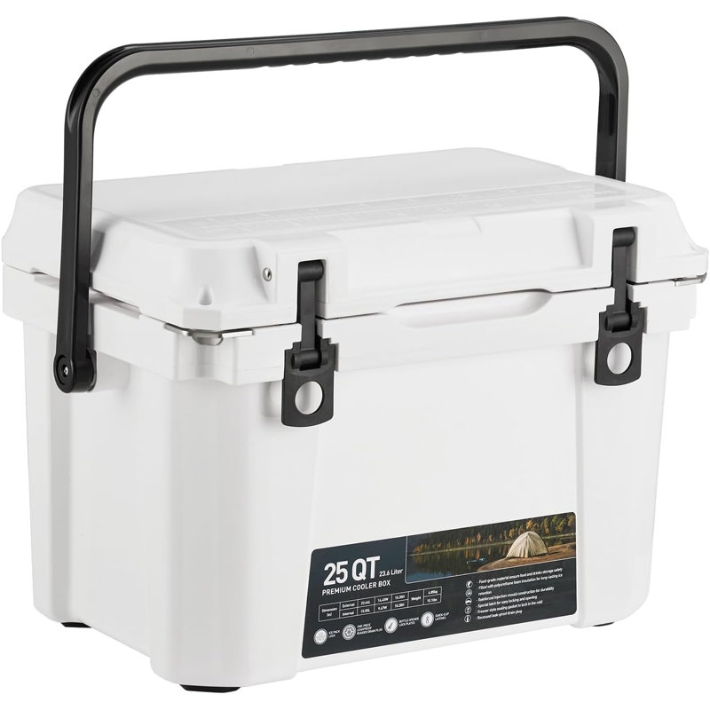 Dakota Fields 25L Handheld Cooler in White