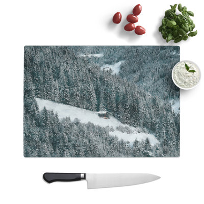 Winter Forest Vol.10 Painting Chopping Board