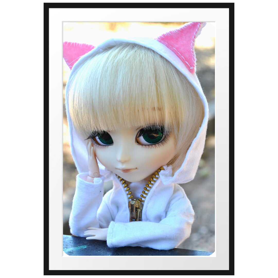 Gerahmtes Poster Pullip-Puppe