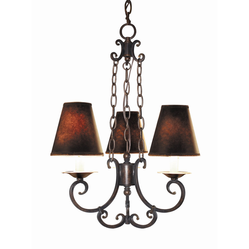 Lustre classique / traditionnel à 3 lumières Montgomery