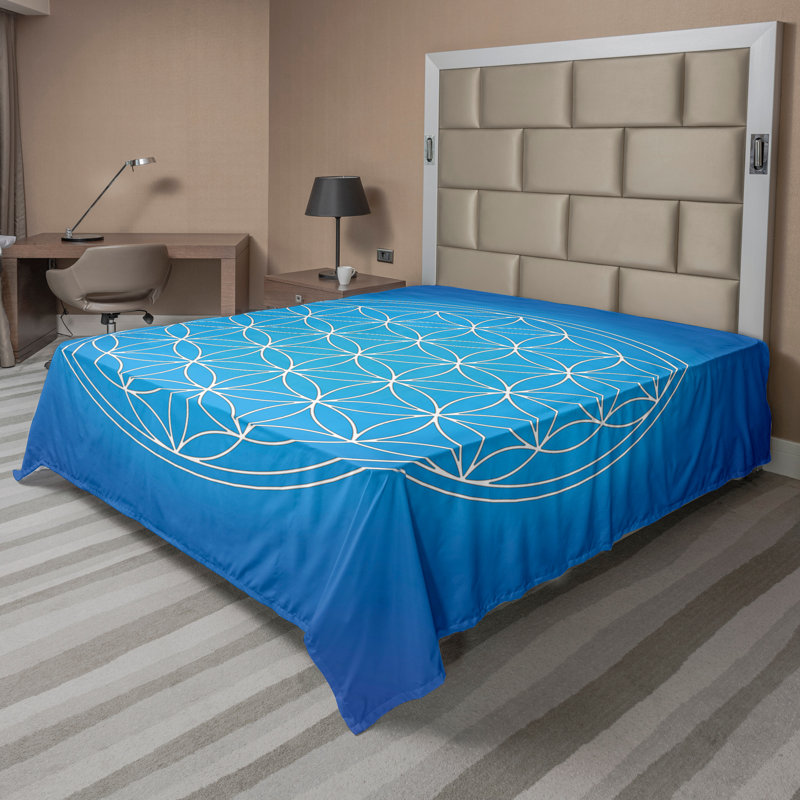 Drap-housse Ambesonne, Drap plat de taille double