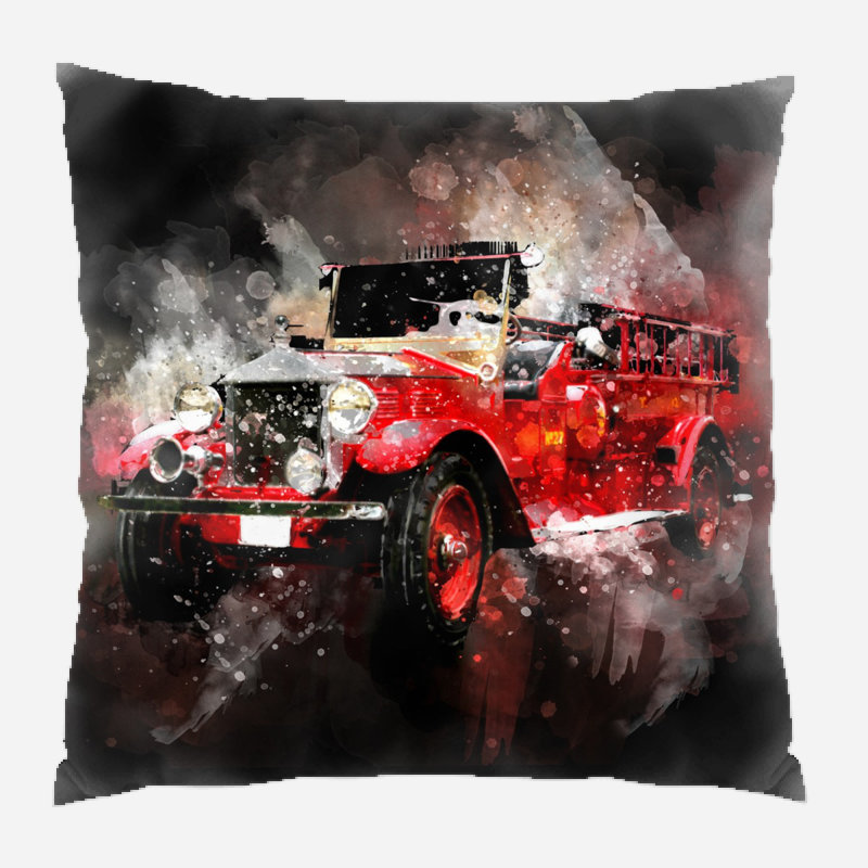 Coussin de véhicule Shonta, Microsuède, Intérieur