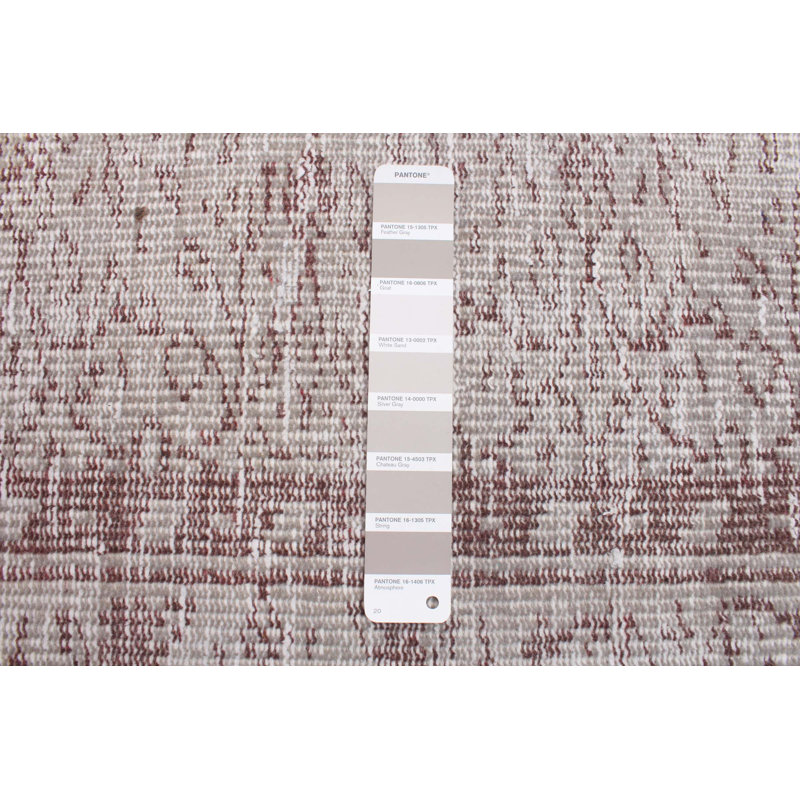 Tapis crème foncé à transition de couleur 5 pi 5 po x 8 pi 10 po