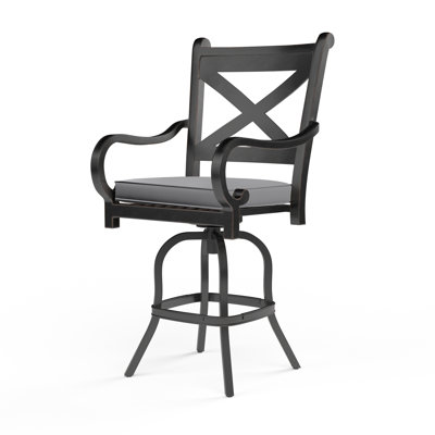 Tabouret de bar avec coussin Monterey
