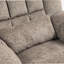 Fauteuil inclinable électrique - Détente après le travail et sieste, pour étude / détente à domicile, commande à bouton-poussoir et port USB, revêtement en cuir durable infusé-1210993775