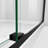 44" - 48" W 76" H Reversible Semi-Frameless Shower Door with ClearMax Technology-228241294