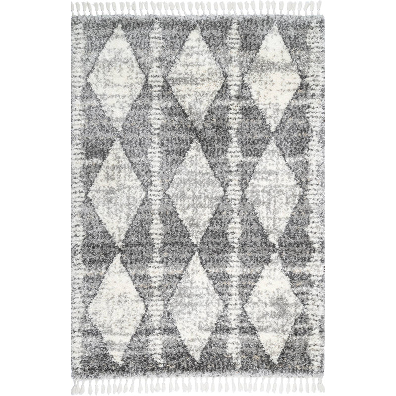 Hedlund Geometric Indoor Rug, Rectangle 2' x 3' 7"