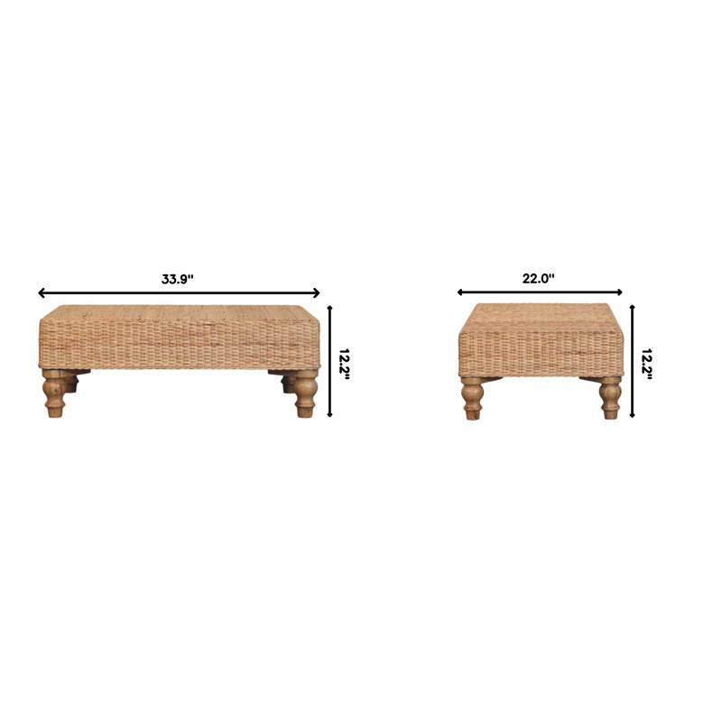 Regency Woven Coffee Table