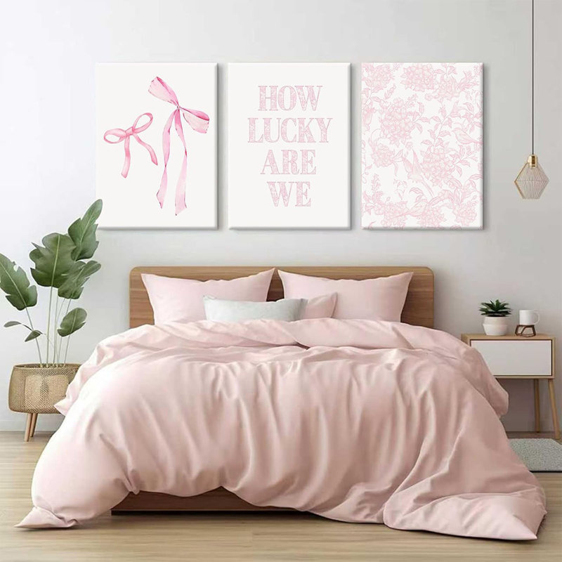 3 Piece Wrapped Canvas Wall Art