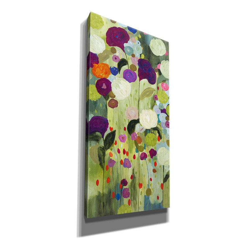 «How Peace Feels On Canvas» par Carrie Schmitt, H 40 po x l 20 po x P 1,5 po