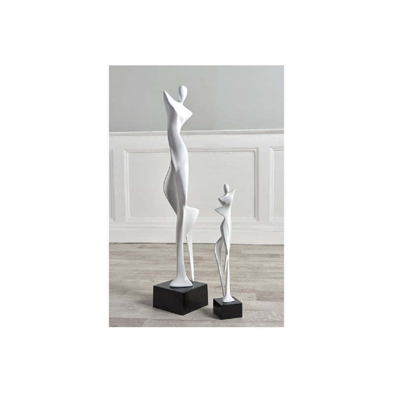 Paschke People Statue, White