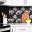 Eliora 50cm x 100cm PVC Field Tile in Black