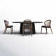 Aarush 5 - Piece Extendable Dining Set