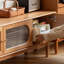 Meuble télé moderne et simple en bois massif-109701283
